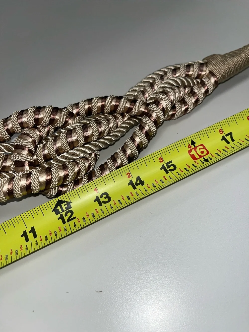 Leather Shop braided belt